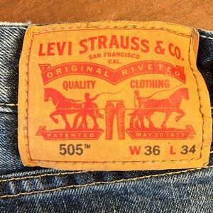 Levi Strauss & Co 505 jeans